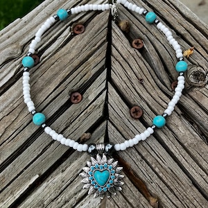 Turquoise heart