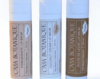 Vegan Lip Balm | Tres Besos, Plant-Based Hydrating Care