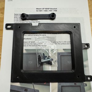 BMW X3 & X4 Match UP 8DSP Mounting Bracket - MY 2020-2024 G01 G02 F97 F98