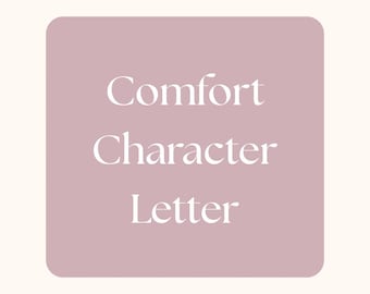 Letter comfortkarakter
