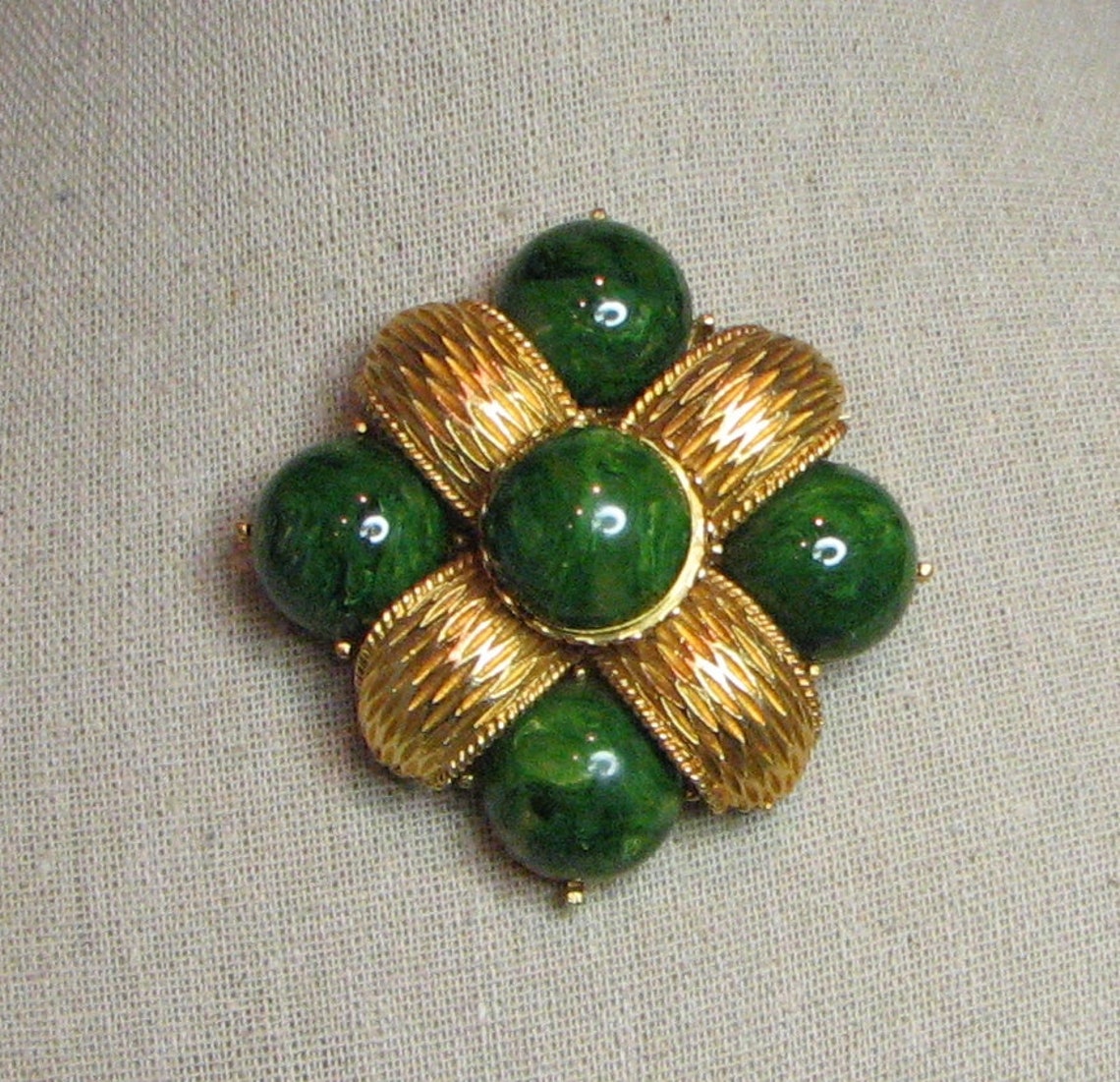 Vintage Exceptional Cadoro Bakelite Pin Brooch 6345 Gift Box Etsy New