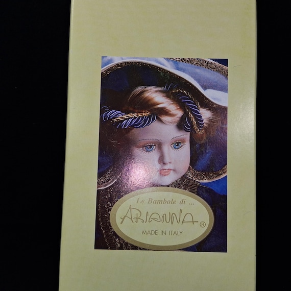 Le Bambole Di Arianna DARIA Bisque Porcelain Doll Made in Italy 