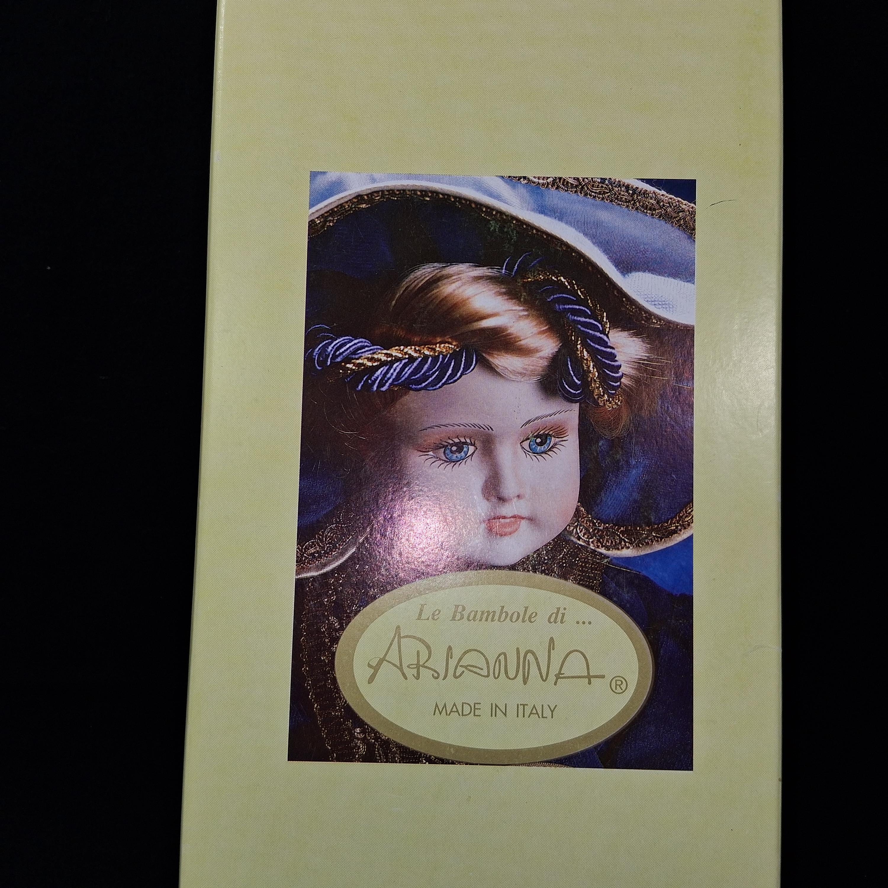 Le Bambole Di Arianna DARIA Bisque Porcelain Doll Made in Italy