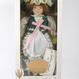 Vintage Gorham Around The World Dolls 1985 Ireland #3680 Free Shipping