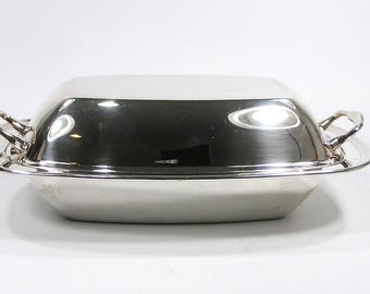 Vintage Academy Buffet Vegetable Covered Serving Dish #3622 Free Shipping