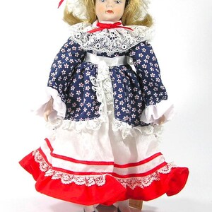 Vintage Gorham Around The World Dolls 1985 America #3678 Free Shipping