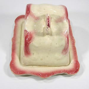 Antique Early 1800’s Cheese Dish Underplate With Cover #3643 Free Shipping