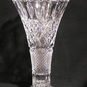 Vintage Shannon 24% Lead Crystal Vase #3900 Free Shipping