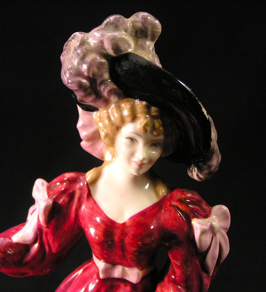 置物    Patricia  1993 Vintage 1993 Royal Doulton Patricia Figurine, Handmade Bone China
