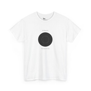 The Second Sex Unisex Heavy Cotton Tee White
