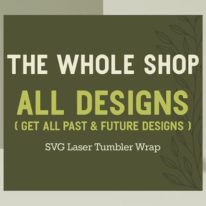 Laser Engraved Tumbler Wrap SVG: Nature Designs for Stanley 40oz (Digital Download) - 18 Designs