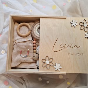 Baby memory box, baby memory box, wooden box for memories, personalized wooden box, baby gift, birth gift