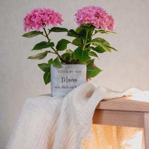 Flowerpot &quot;Happiness is having a mom like you&quot;, gift for mom for Mother&#39;s Day, birthday