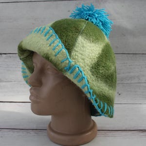 100% wool sauna hat thick,thick large hat for a bath,organic sauna hat,embrodiered green hat cool,handmade banya hat vegan,sauna accessories