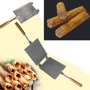 Sweet Waffles Kitchen Tool for Sweet Waffles - Metal Wafer Mold for Homemade Delights Waffle Form