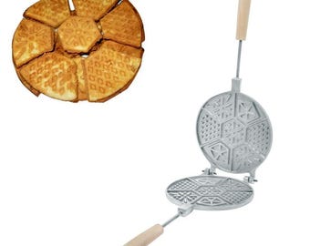 Assorti Sweet Cookies Maker Mold Press Form Asorti Waffle Mold Oreshki Oreshnitsa Nutlets