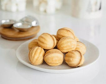 Moulds for baking Sweet Russian Oreshki cookies Sets 50 pcs tasty nuts