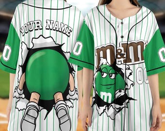 Disney Baseball Jersey Shirt, Custom Mickey Minnie Donald Goofy Shirt, Crashing Wall Disney Tee for Family, Youth, Adult Trip Outfit JCQN04