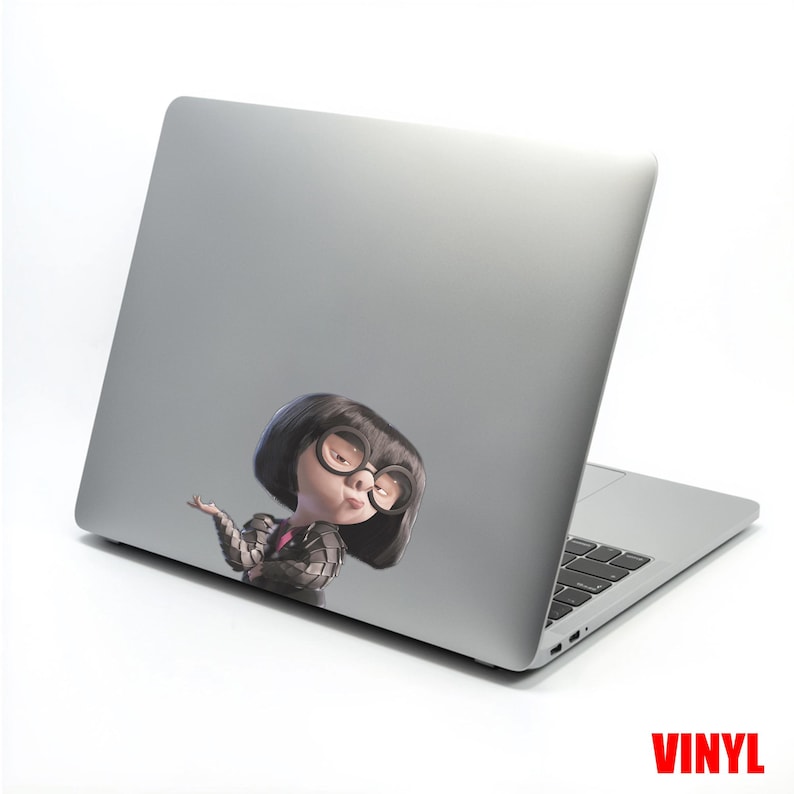 Edna "E" Mode Peekaboo Sticker, Disney Incredibles Car Peeker Decal, Funny Fashion Designer Bumper Sticker, Disney Pixar Vinyl Gift NGUT18 image 6