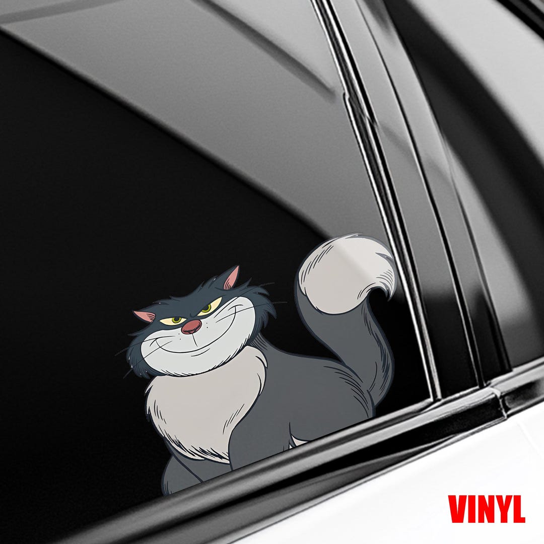 Disney Cats Sticker, the Aristocats Magnet Sticker Cheshire Figaro ...