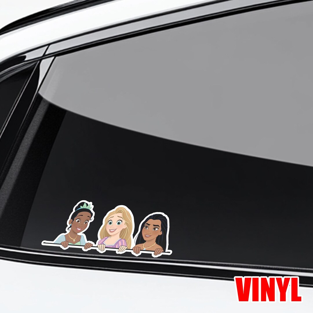 Stickers Disney Princesses, Ariel Rapunzel Belle Cinderella Snow White ...