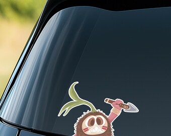 Funny Kakamoras Moana Peekapoo Sticker, Car Waterproof for Water bottles, Disney Moana Characters Stickers NGTC20