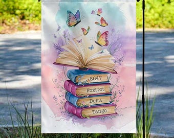 Subtle Anti Trump Garden Flag, Floral FDT Yard Sign, Foxtrot Delta Tango Feminist Gift Democrat Political Signs, Flower Market Banner NGRU31