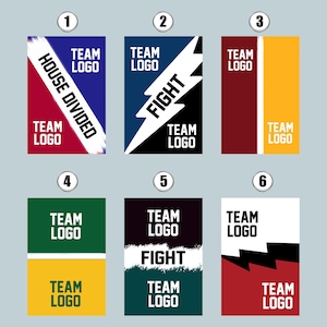 House Divided Garden Flag, Custom House Divided Football Garden Flag, Sport team Flag, Sport Gift for Husband, College Football Fan D1I106