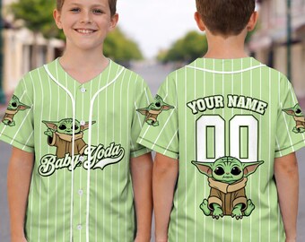 Custom Star Wars Baseball Jersey, Personalized Star Wars Character Shirt, Kids Birthday Outfit, Family Matching Fan Gift D3FZ15-1