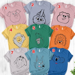Sing 2 Costume Shirt, Sing Movie Halloween Costume Shirt, Sing Pig Costume Shirt,Sing Movie,Sing Birthday Shirt,Halloween Party Shirt NEV502