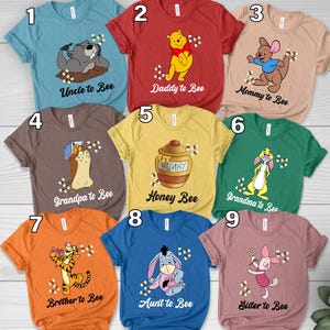 Winnie the Pooh Shirt, Tigger, Piglet, Eeeyore, Roo, Lumpy, Rabbit, Disneyland Trip Shirt, Disney Family Trip Shirt, Pooh Fan Gift NFNM18