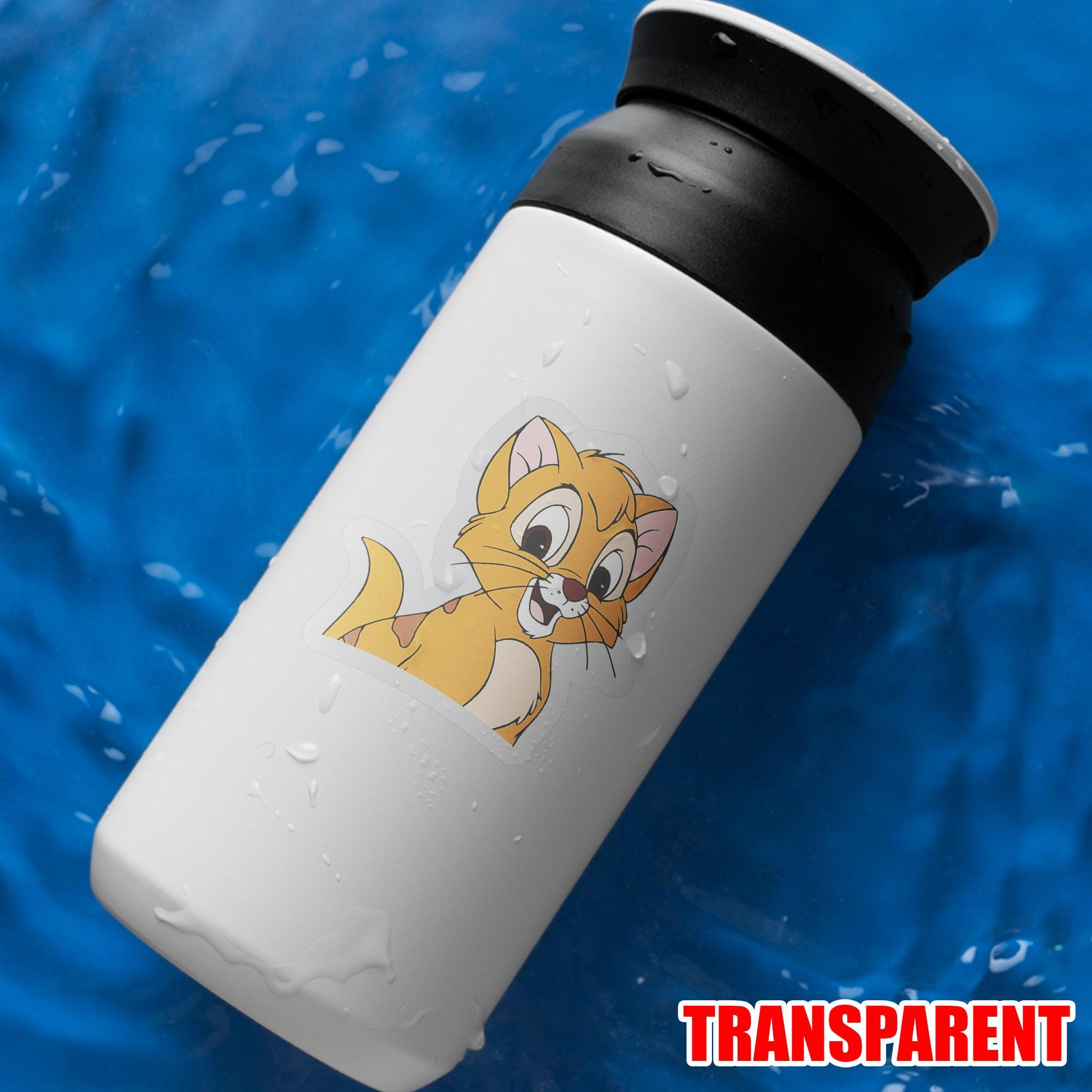 Disney Cats Sticker, the Aristocats Magnet Sticker Cheshire Figaro ...