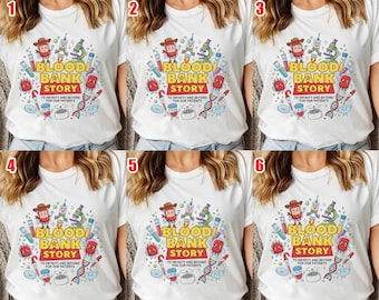 Bank Blood Story Lab Week 2026 Shirt,Laboratory Team,Medical Lab Tech Shirt,Medical Assistant Gift for Phlebotomist,Patient Care G6GH22