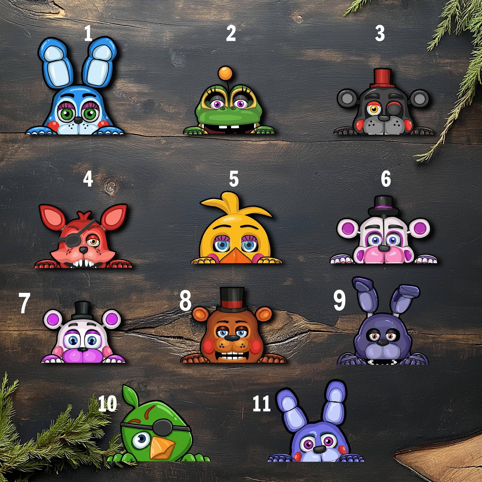 Vinyl Five Nights at Freddys Stickers - Etsy