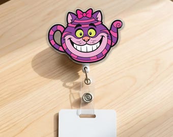 Alice wonderland badge Reel, Badge Reel, alice Badge Reel, Badge, custom Badge reels, Badge reels, alice in wonderland badge Reel  G6IV10-2