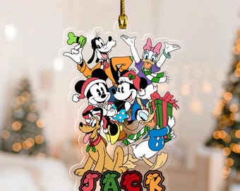Disney 100 Years of Wonder Christmas Ornament, Mickey & Friends