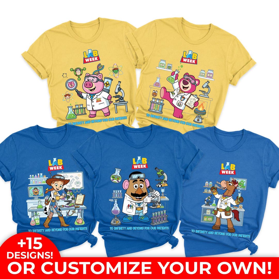 Lab Week Shirts 2026, Lab Story Shirts, Laboratory Week 2026, Group Lab ...