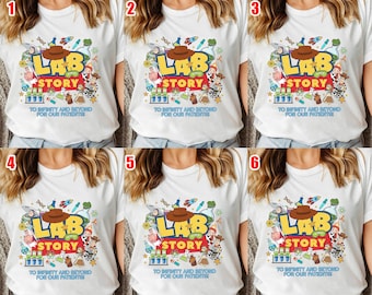 Lab Week 2026 Shirt Lab Story,Gift for Lab Team,Lab Tech Shirt,Lab Assistant, Phlebotomist,Scientist, Medical Lab Tech Mlt Tee G6GM06