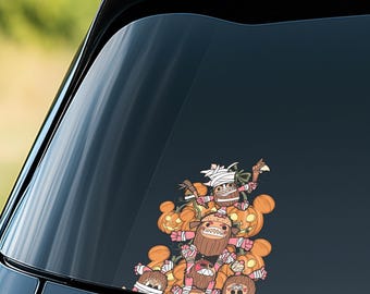 Funny Kakamoras Moana Peekapoo Sticker, Car Waterproof for Water bottles, laptops, and more, Disney Moana Stickers D2JA12
