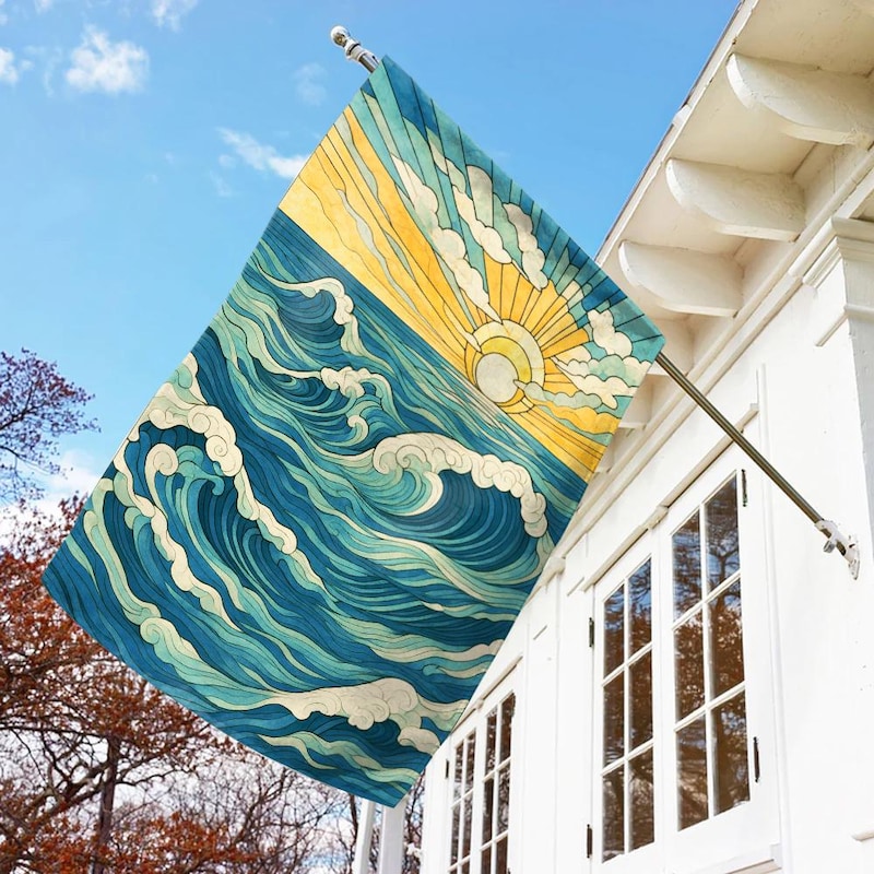 Ocean House Flags - Etsy