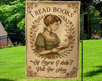 Anti Trump Garden Flag, Feminist Yard Sign, Political Home Decor, Liberal Outdoor Banner, Funny Gift Lover Flags Not My President G5MA23