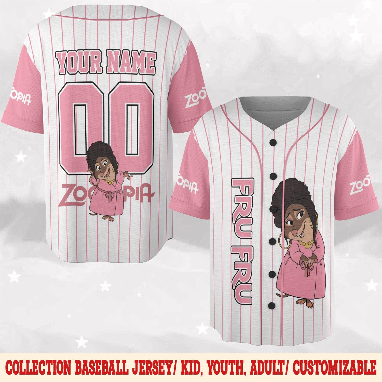 Discover Disney Zootopia 2 Movie 2025 Baseball Jersey, Pru Pru Birthday Shirt, Disneyland Birthday Family Matching