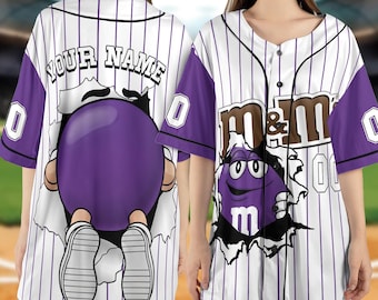 Disney Baseball Jersey Shirt, Custom Mickey Minnie Donald Goofy Shirt, Crashing Wall Disney Tee for Family, Youth, Adult Trip Outfit JCQN04