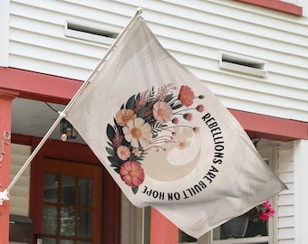 Rebel Alliance House Flag, Star Wars Resistance House Flag, Party Supplies House Flag, Rebellion Yard Decor, Gift for Him & Her G5MN11