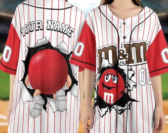 Disney Baseball Jersey Shirt, Custom Mickey Minnie Donald Goofy Shirt, Crashing Wall Disney Tee for Family, Youth, Adult Trip Outfit JCQN04