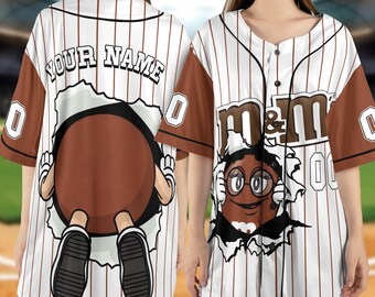 Disney Baseball Jersey Shirt, Custom Mickey Minnie Donald Goofy Shirt, Crashing Wall Disney Tee for Family, Youth, Adult Trip Outfit JCQN04