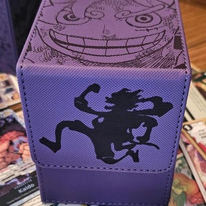 Gear 5 luffy One Piece TCG Custom Made Deck Box