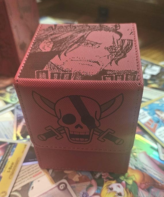 Shanks One Piece TCG Custom Made Deck Box - Etsy