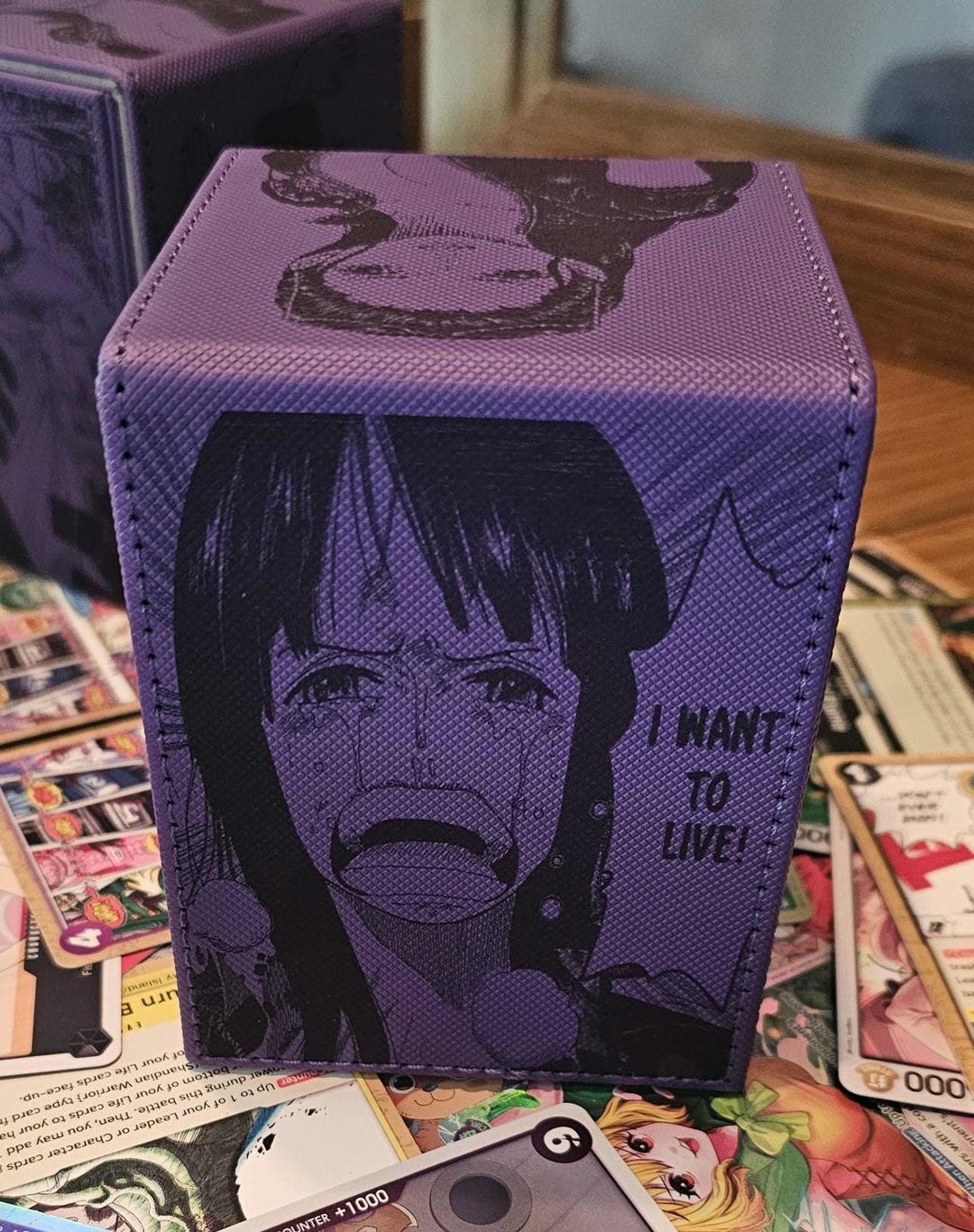 Nico Robin One Piece TCG Custom Made Deck Box - Etsy