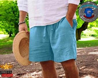 Men's Linen Shorts: Lightweight Beach Vacation Outfit